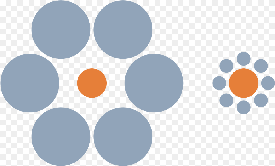 Thumbnail For Mond Vergleich Orange Circle Optical Illusion, Lighting, Nature, Night, Outdoors Png Image