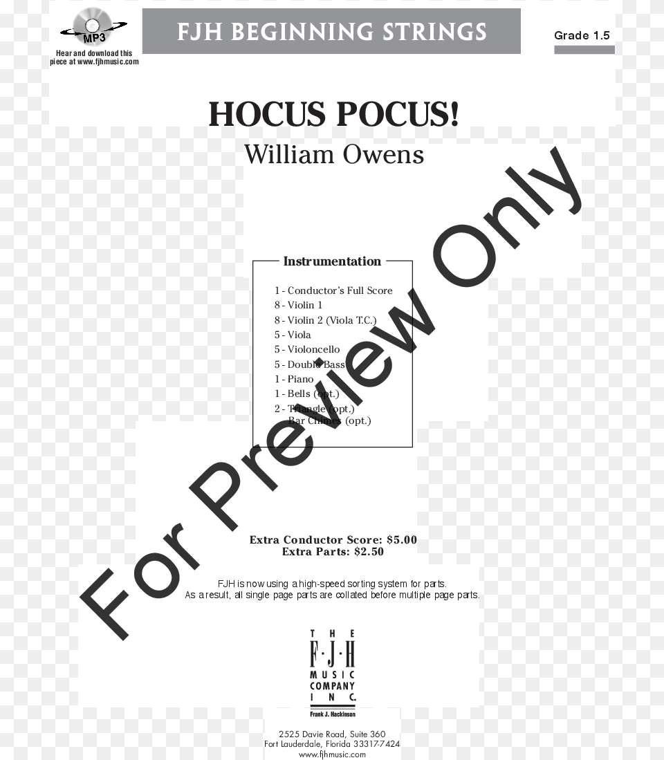 Thumbnail Hocus Pocus Fjh Music, Advertisement, Poster, Text, Page Png