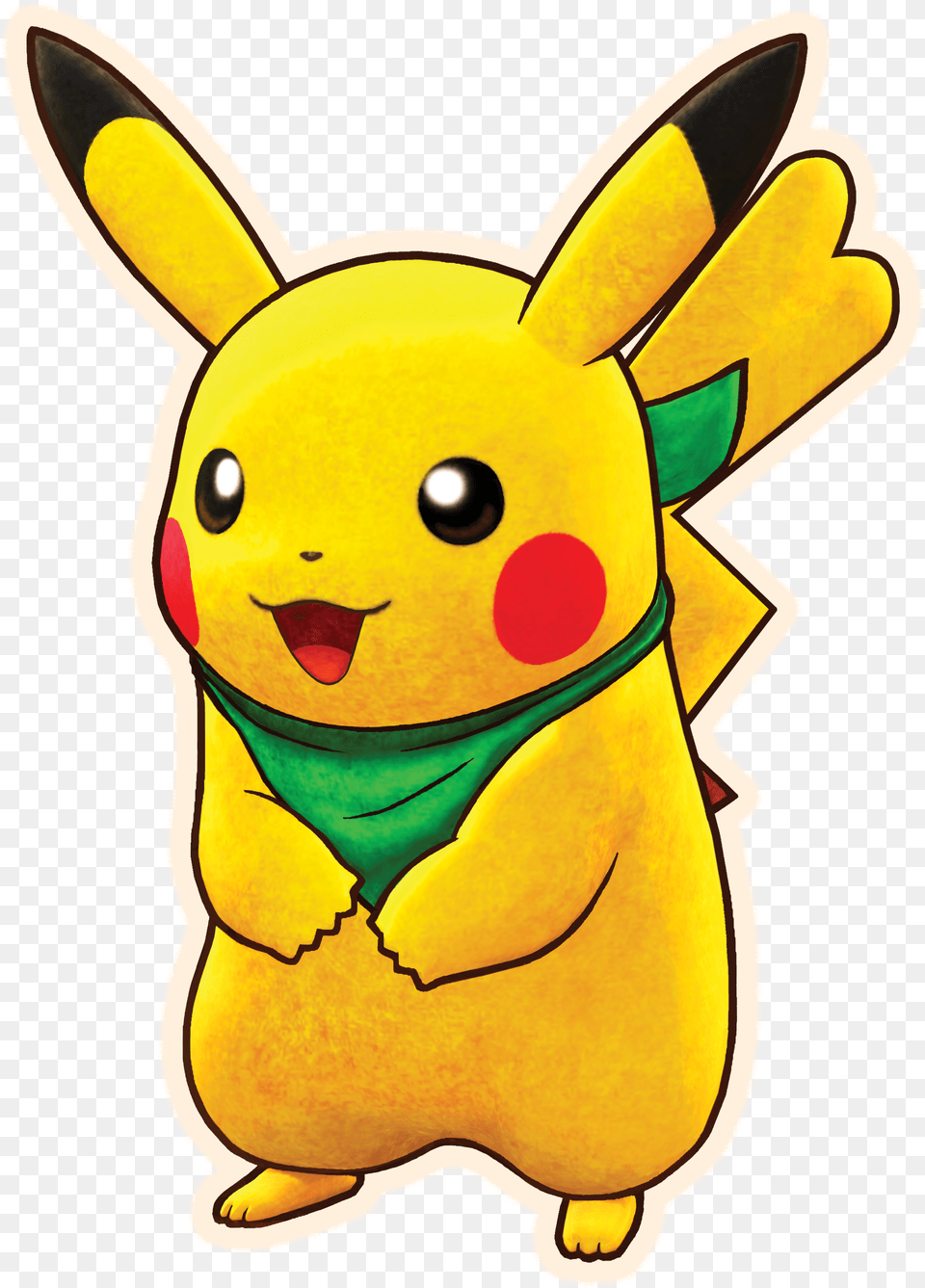 Thumbnail Pikachu Pokemon Mystery Dungeon, Plush, Toy, Animal, Fish Png