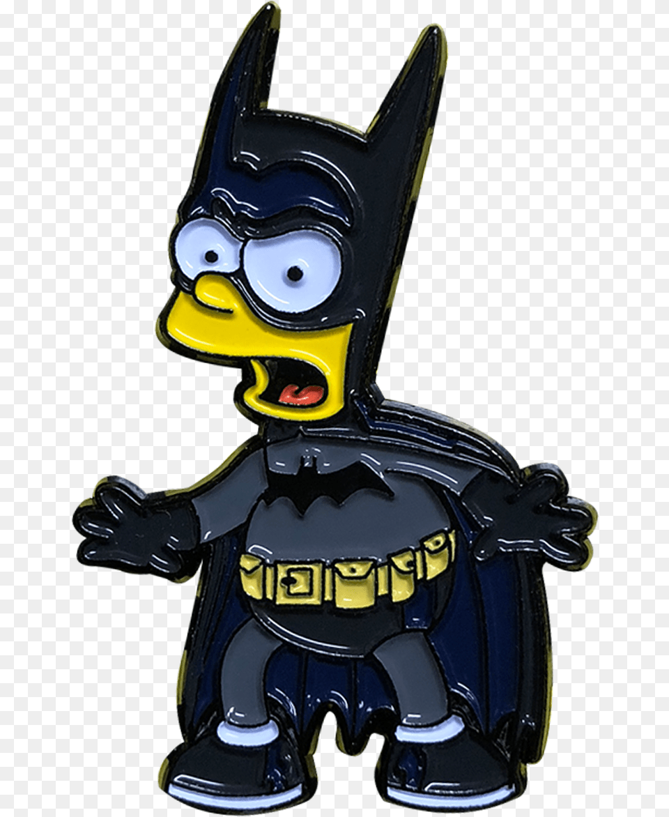 Thumbs Bart X Batman Pin Figurine, Person Free Png