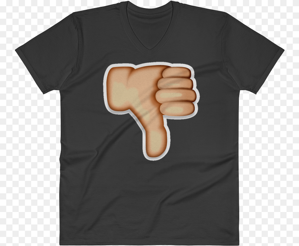 Thumbs Down Emoji Active Shirt, Body Part, Clothing, Hand, Person Free Png Download