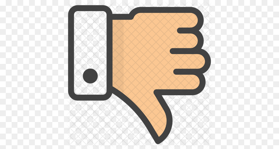 Thumbs Down Emoji Icon Dot, Clothing, Glove, Body Part, Hand Free Png Download