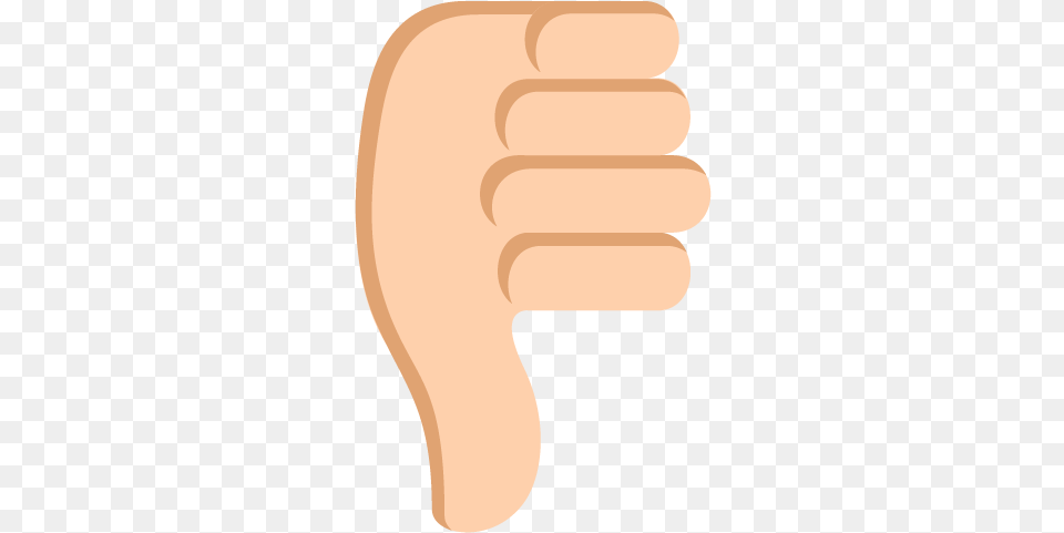 Thumbs Down Sign Medium Light Skin Tone Emoji Emoticon Emojis Dedo Abajo, Body Part, Finger, Hand, Person Free Transparent Png