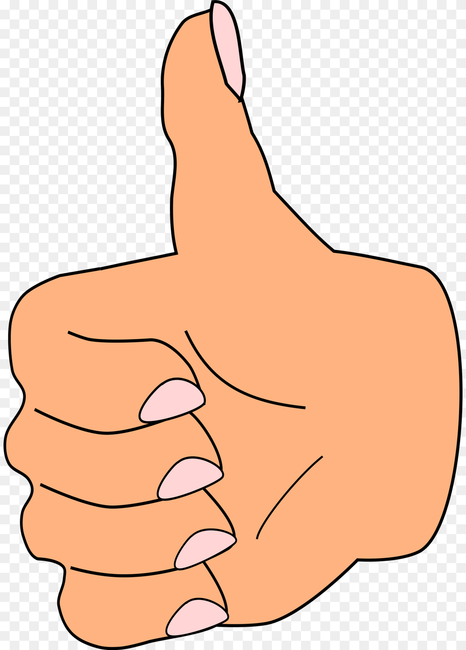 Thumbs Up Clipart, Hand, Body Part, Person, Finger Free Png Download