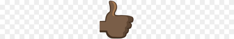 Thumbs Up Dark Skin Tone Emoji On Facebook, Body Part, Finger, Hand, Person Png