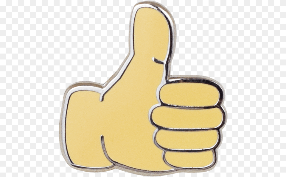 Thumbs Up Emoji Pin Emoticon Hand, Thumbs Up, Person, Glove, Finger Free Png Download