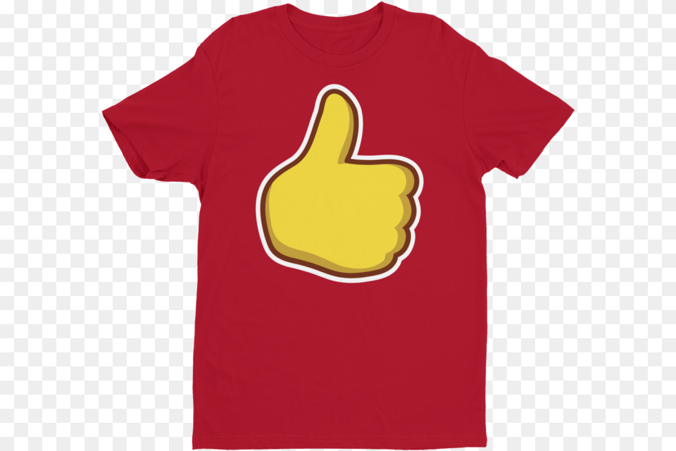 Thumbs Up Emoji Short Sleeve Next Level T Shirt Lil Sebastian Shirt Farewell, Clothing, T-shirt, Body Part, Hand Png