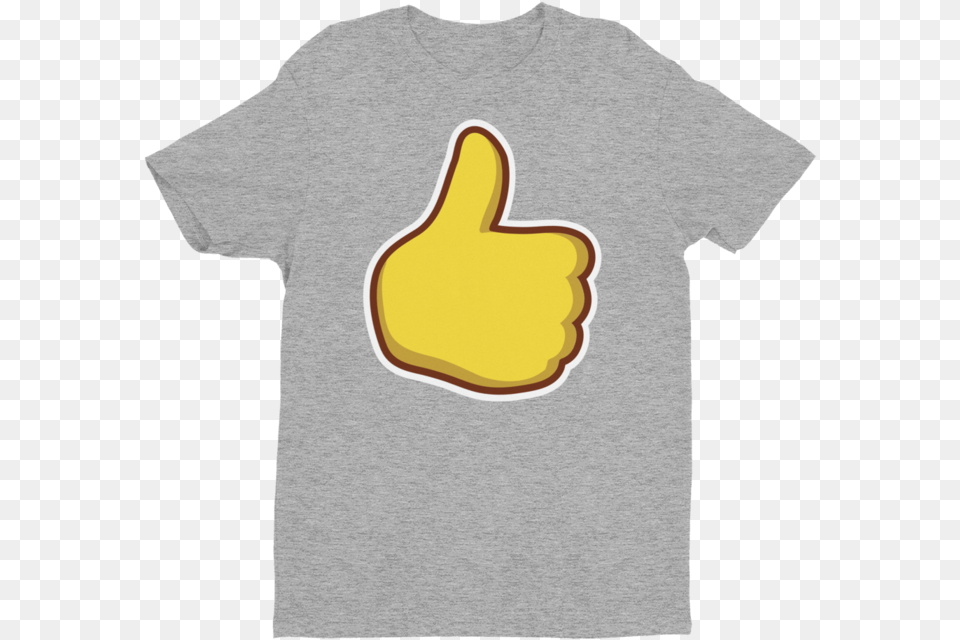 Thumbs Up Emoji Short Sleeve Next Level T Shirtquot Mean Streets T Shirt, Clothing, T-shirt, Body Part, Hand Free Transparent Png