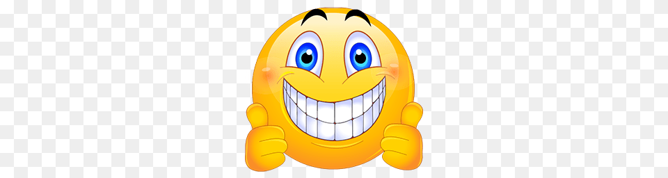 Thumbs Up Emoticon Smileys Emoji, Clothing, Hardhat, Helmet, Plush Png Image