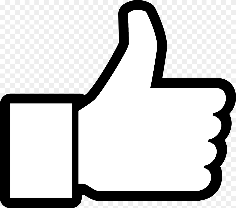 Thumbs Up Facebook Logo Transparent Vector, Body Part, Finger, Hand, Person Free Png Download