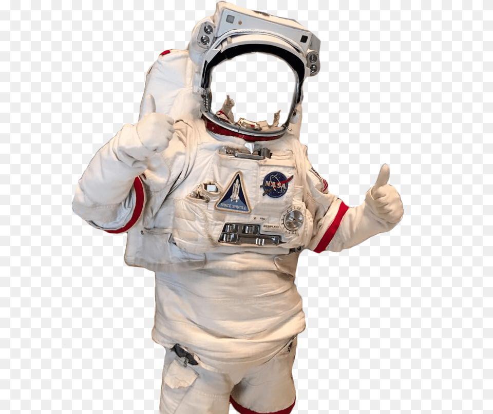 Thumbs Up Inside Florida Astronaut Thumbs Up Transparent, Person Free Png