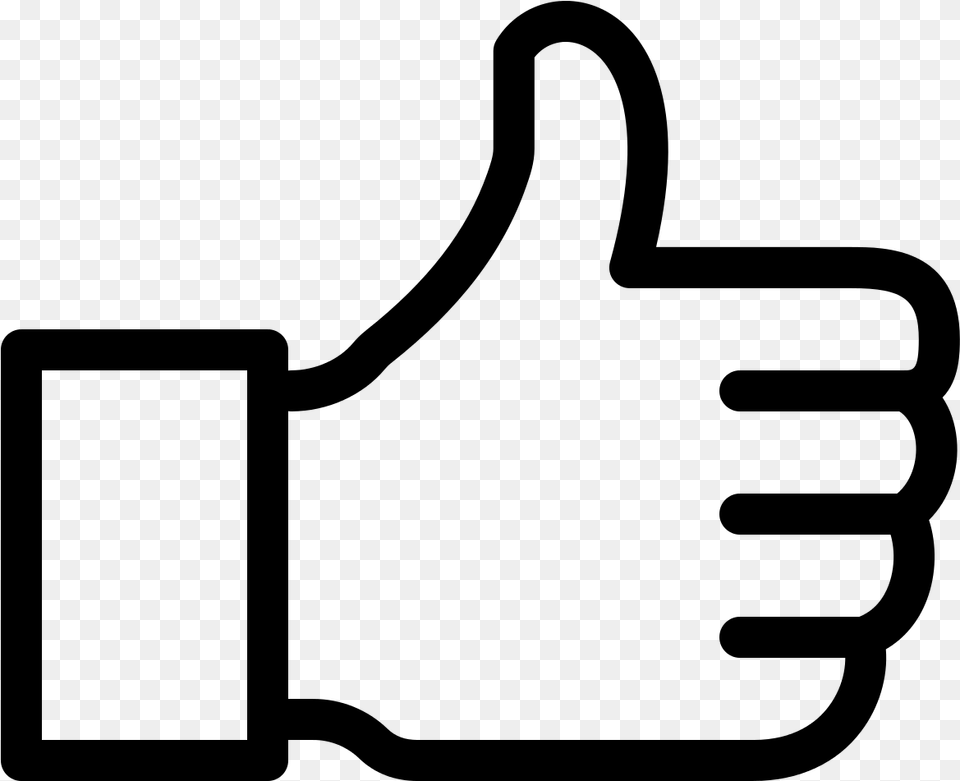Thumbs Up Key On Keyboard Vector Free Download Like Icon Transparent, Gray Png Image
