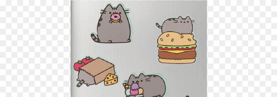 Thumbs Up Pusheen Fridge Magnets, Burger, Food, Bag Png