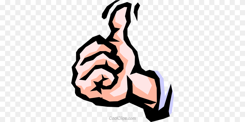 Thumbs Up Royalty Vector Clip Art Illustration, Body Part, Hand, Person, Finger Free Png Download