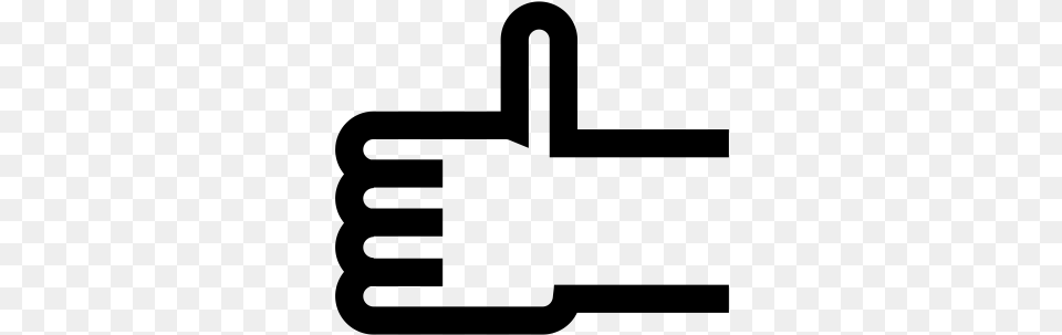 Thumbs Up Sign Rubber Stampclass Lazyload Lazyload Sign, Gray Free Png Download