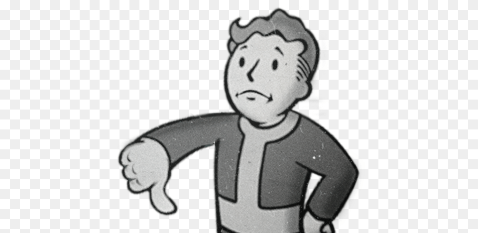 Thumbs Up Thumbs Down Download Fallout Vault Boy Thumbs Down, Performer, Person, Baby, Clown Png
