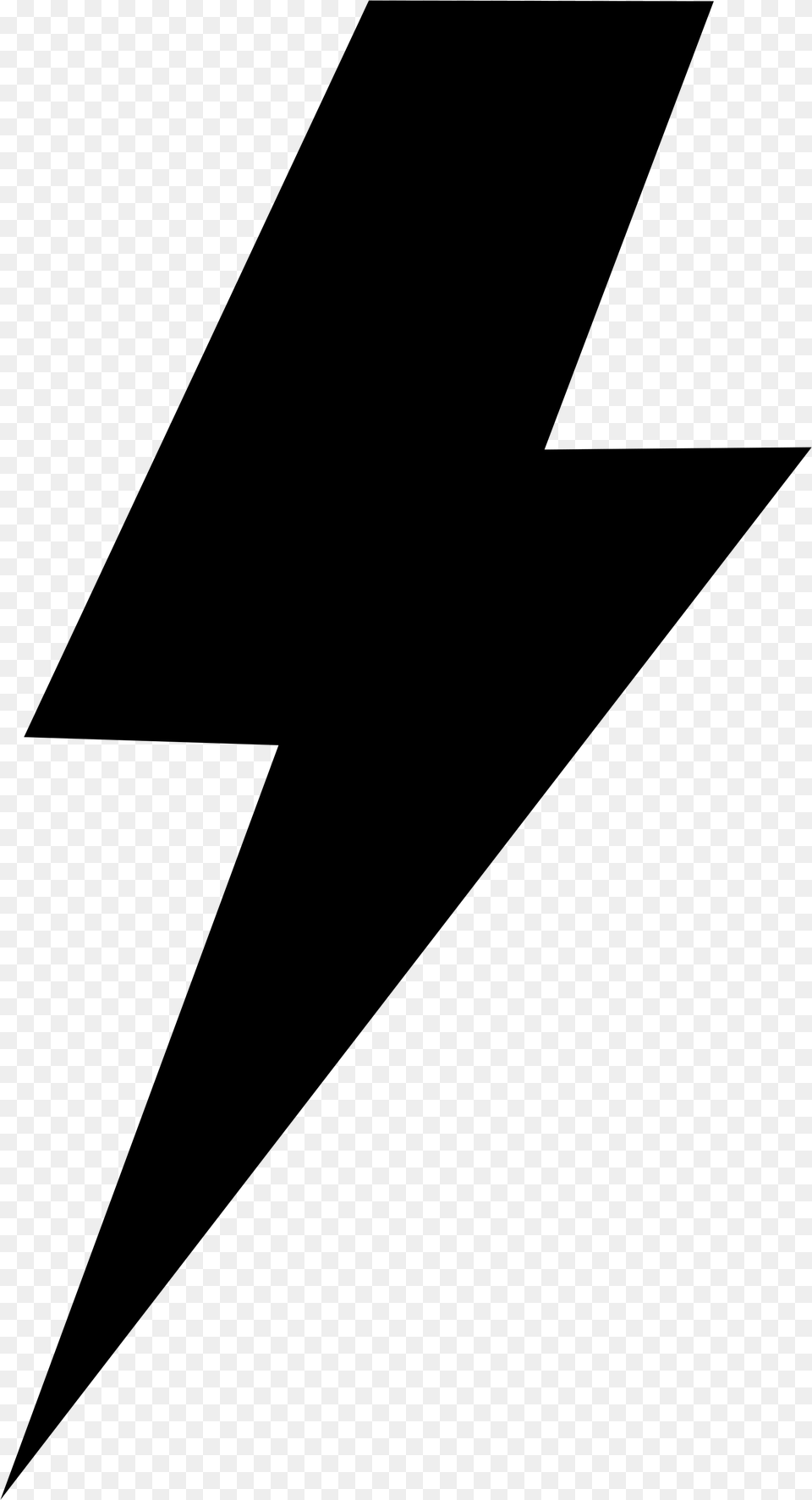 Thunder Bolt Ac Dc Thunderbolt, Gray Free Png Download