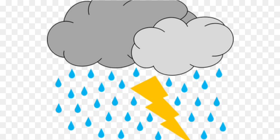Thunder Clipart Bad Weather Storm Cloud Clip Art, Person Free Png Download