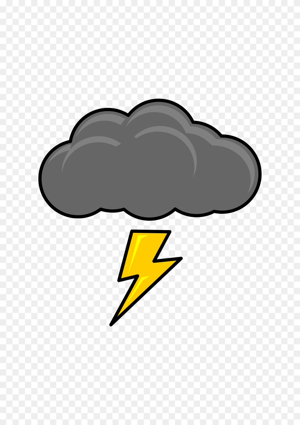 Thunder Cloud 3 Image Thunderstorm Clipart, Nuclear, Body Part, Hand, Person Free Png Download