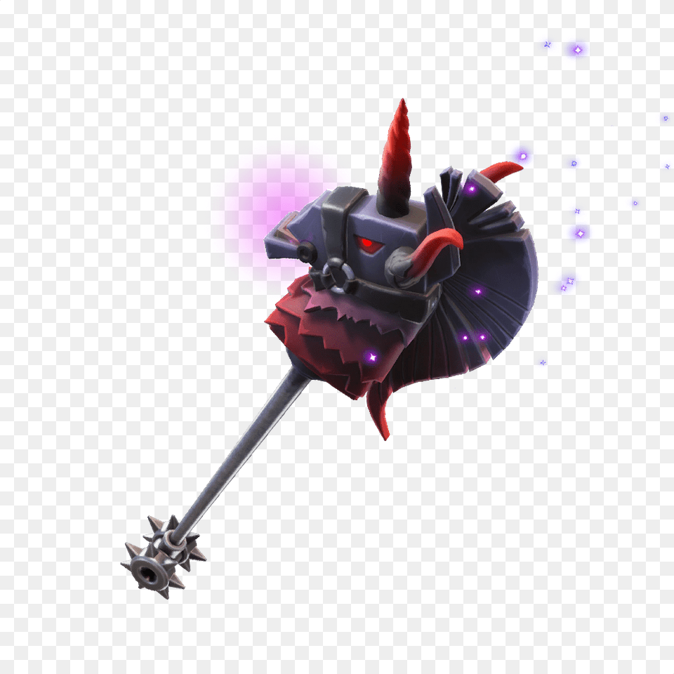 Thunder Crash Featured Fortnite Dark Bomber Pickaxe, Mace Club, Weapon Free Png