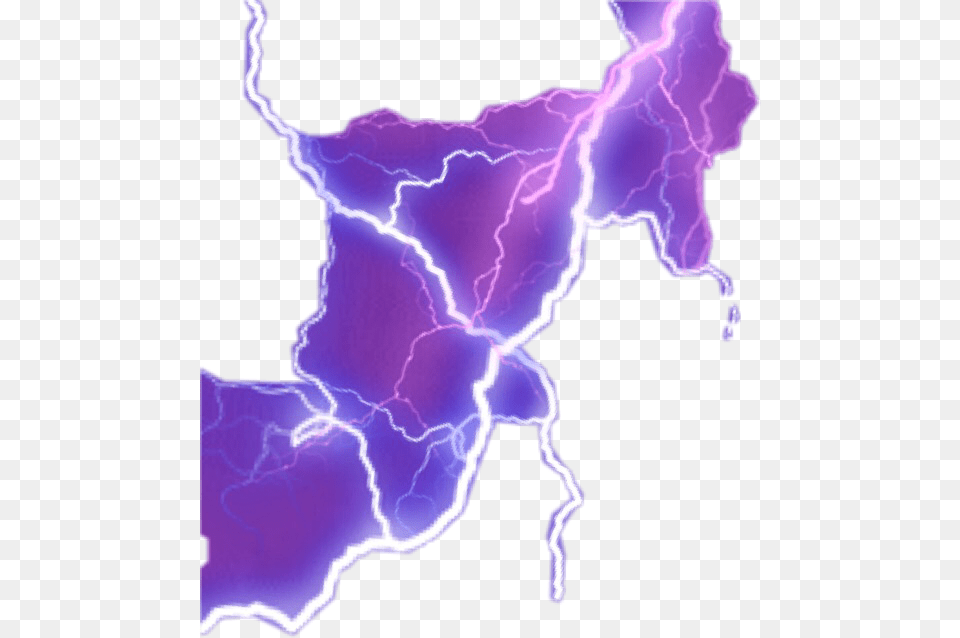 Thunder Freetoedit Map, Nature, Outdoors, Lightning, Storm Png Image