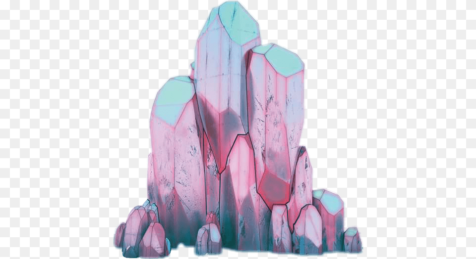 Thunder Imagindragons Pink Colorful Imagine Dragons Thunder Artwork, Crystal, Mineral, Quartz, Ice Free Png