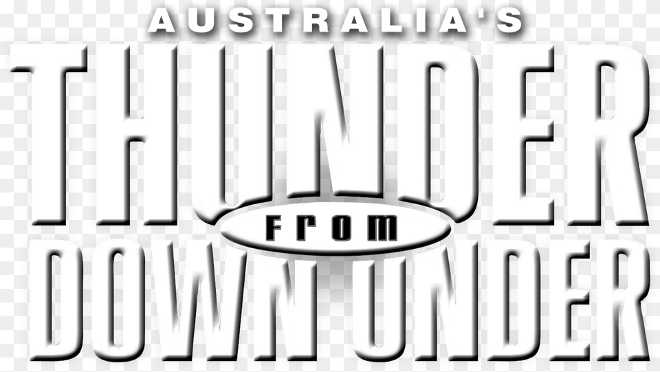 Thunder Logo Thunder From Down Under Logo, Book, Publication, Text Free Png Download