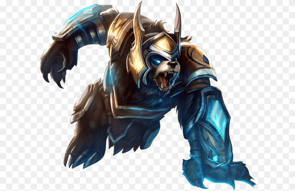 Thunder Lord Volibear Skin Image League Of Legends Volibear, Adult, Female, Person, Woman Free Png