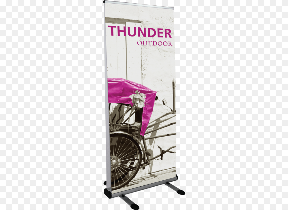 Thunder Outdoor Banner Stand, Machine, Spoke, Wheel, Advertisement Png