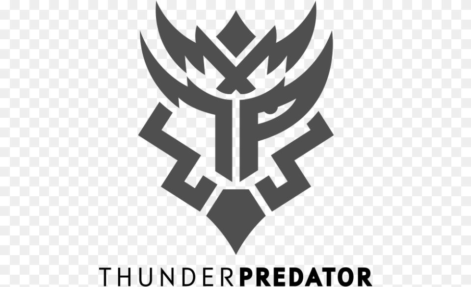 Thunder Predator Logo, Emblem, Symbol, Clothing, T-shirt Png Image