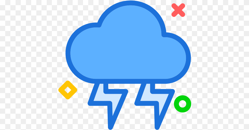 Thunder Rain Icon Repo Free Icons Icon, Text Png