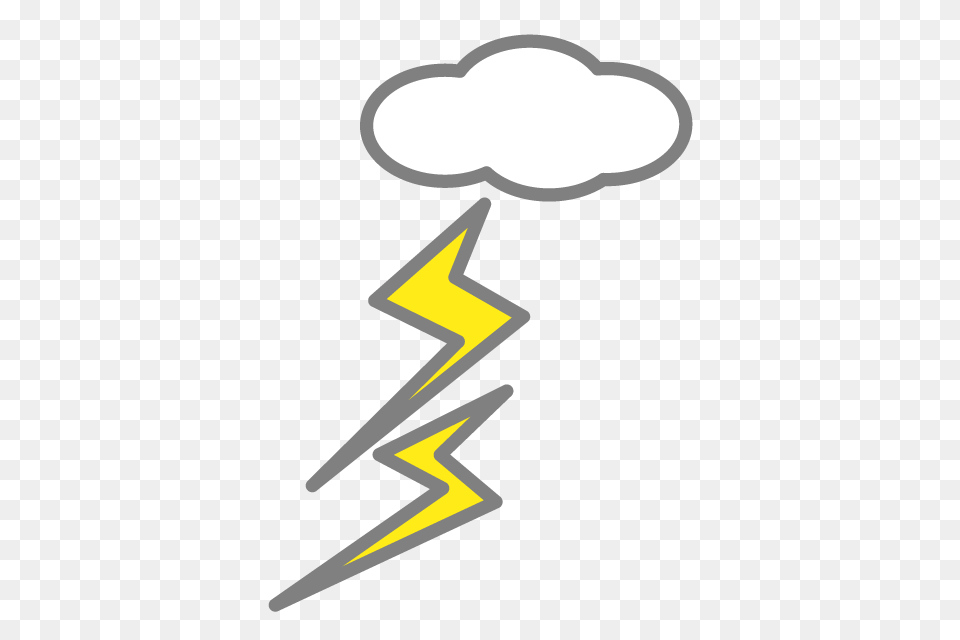 Thunder Thunderstorm Icon Clip Art Illustration, Light Free Transparent Png