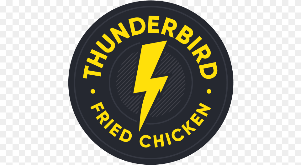 Thunderbird Fried Chicken Circle, Logo, Emblem, Symbol Png