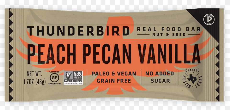 Thunderbird Gluten Non Gmo Vegan Pecans Goji Amp Pillow, Paper, Text, Ticket, Clapperboard Free Png