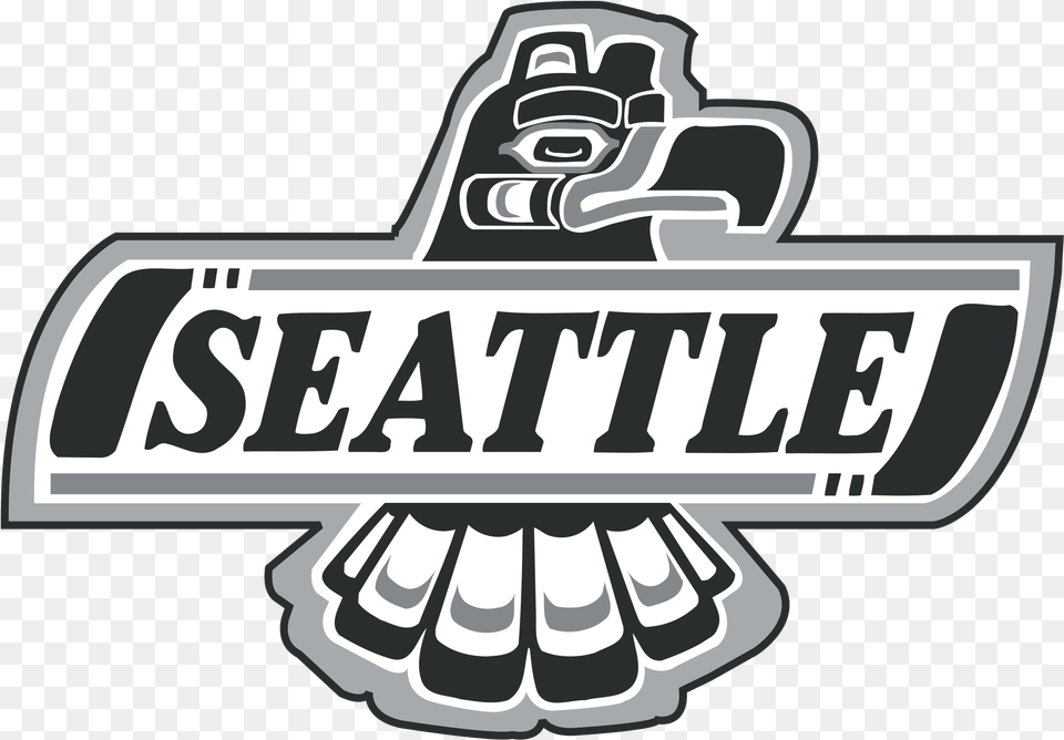 Thunderbirds Logo Transparent Seattle Thunderbirds Logo, Emblem, Sticker, Symbol Png Image