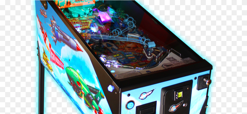 Thunderbirds Pinball Machine Uk Distributor Announced, Arcade Game Machine, Game, Computer Hardware, Electronics Png