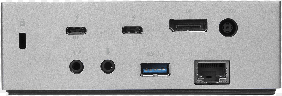 Thunderbolt 3 Dv4k Docking Station With Power Electronic Component, Electronics, Hardware, Computer Hardware, Electrical Device Png Image