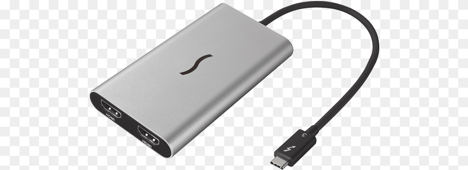 Thunderbolt 3 To Dual Hdmi Sonnet Thunderbolt 3 Dual Hdmi, Adapter, Computer Hardware, Electronics, Hardware Free Png