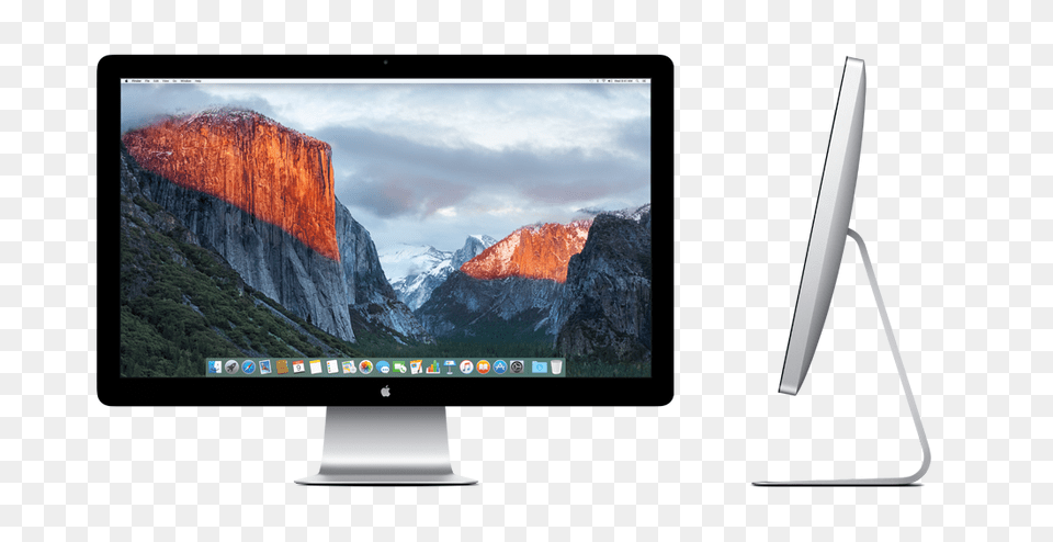 Thunderbolt Display, Computer Hardware, Electronics, Hardware, Monitor Free Png