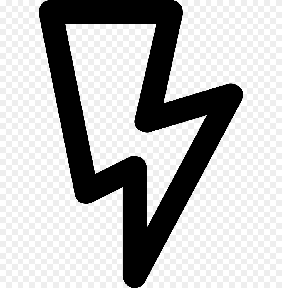 Thunderbolt Icon, Symbol, Sign Free Transparent Png