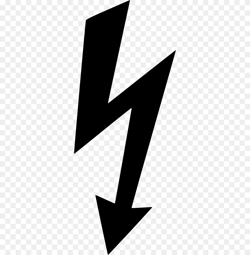 Thunderbolt Icon Symbol, Text Free Png Download