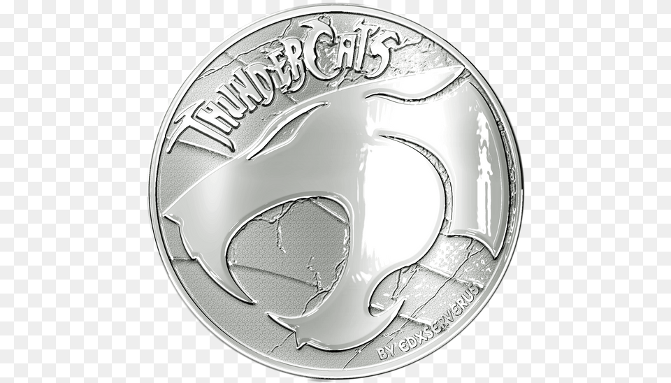 Thundercats Delantera Mejorada Emblem, Silver, Coin, Money Png Image
