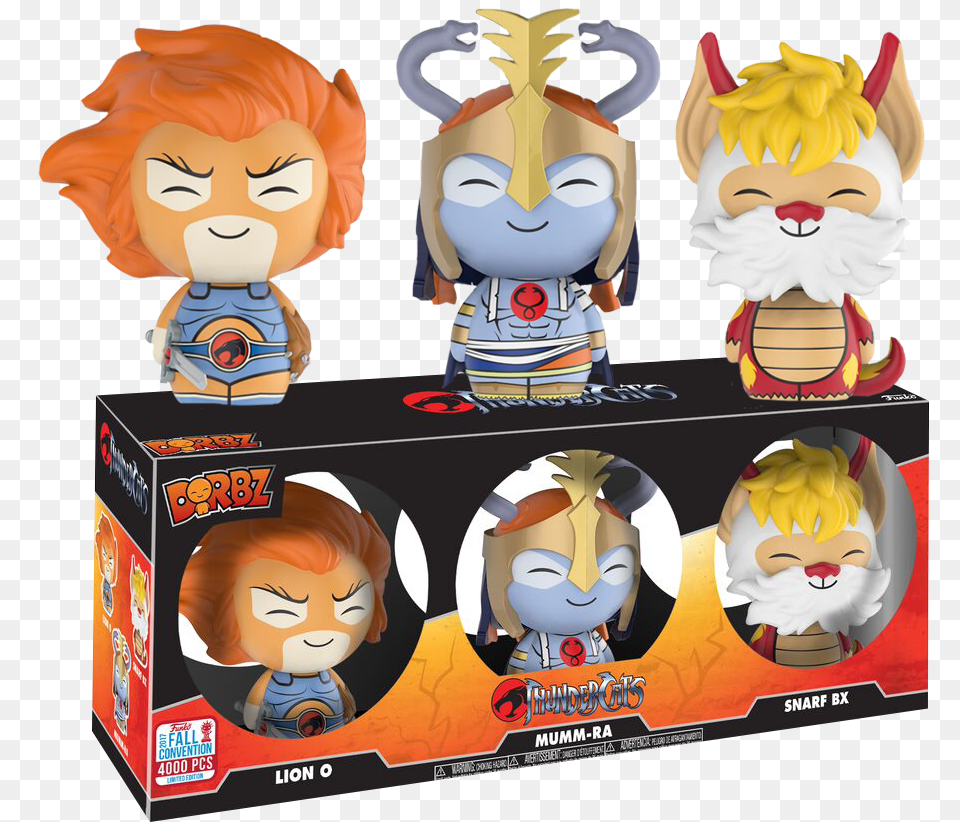 Thundercats Thundercats Dorbz 3 Pack, Baby, Person, Book, Comics Free Transparent Png