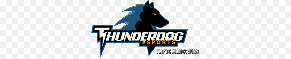 Thunderdog Esports Extra Life Aragos Memorial Tournament, Logo, Animal, Mammal, Pet Png Image