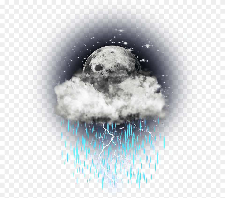 Thunderstorm 1 Snow Portable Network Graphics, Astronomy, Moon, Nature, Night Free Png