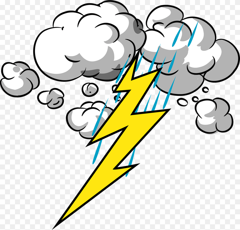 Thunderstorm Weather Clipart, Nature, Outdoors Png