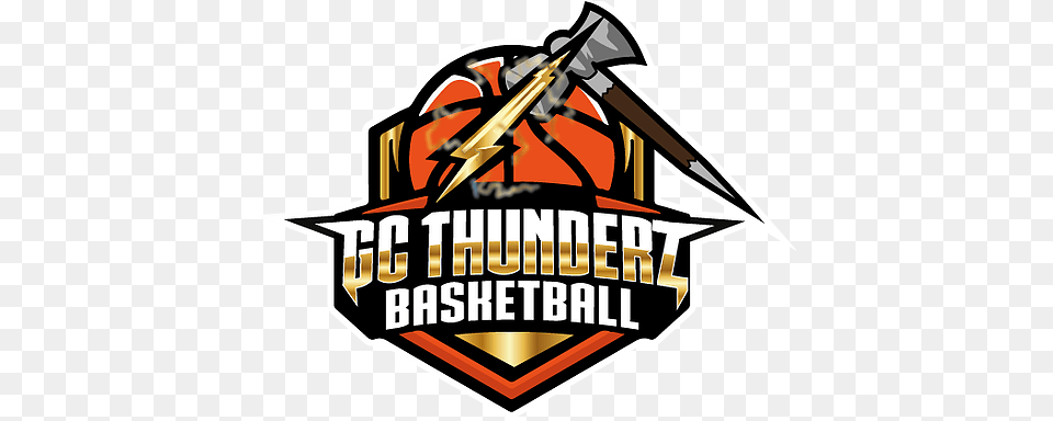 Thunderz Sxm Basketball Team Clip Art, Logo, Emblem, Symbol, Architecture Free Transparent Png