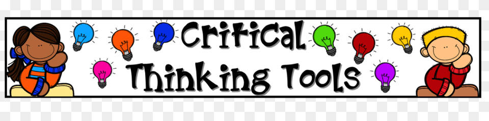 Thursday Tool School Critical Thinking Tools Dominoes, Baby, Person, Book, Comics Free Png Download