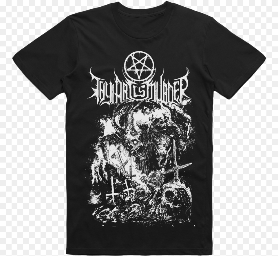 Thy Art Is Murder Tank Shirt, Clothing, T-shirt Png Image