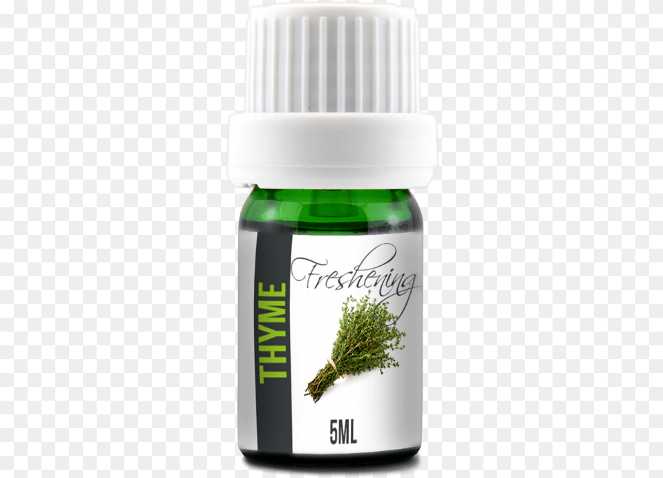 Thyme All Natural Essential Oil Essential Oil, Herbal, Herbs, Plant, Potted Plant Png